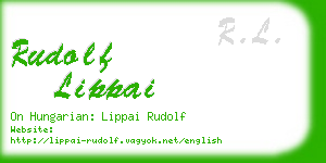 rudolf lippai business card